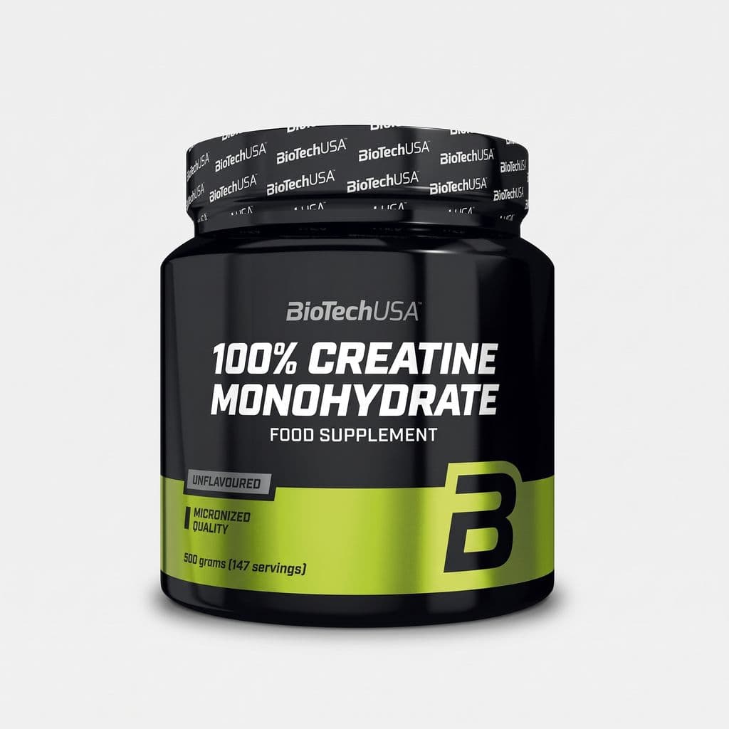 BioTechUSA Creatine Monohydrate 500g Unflavoured