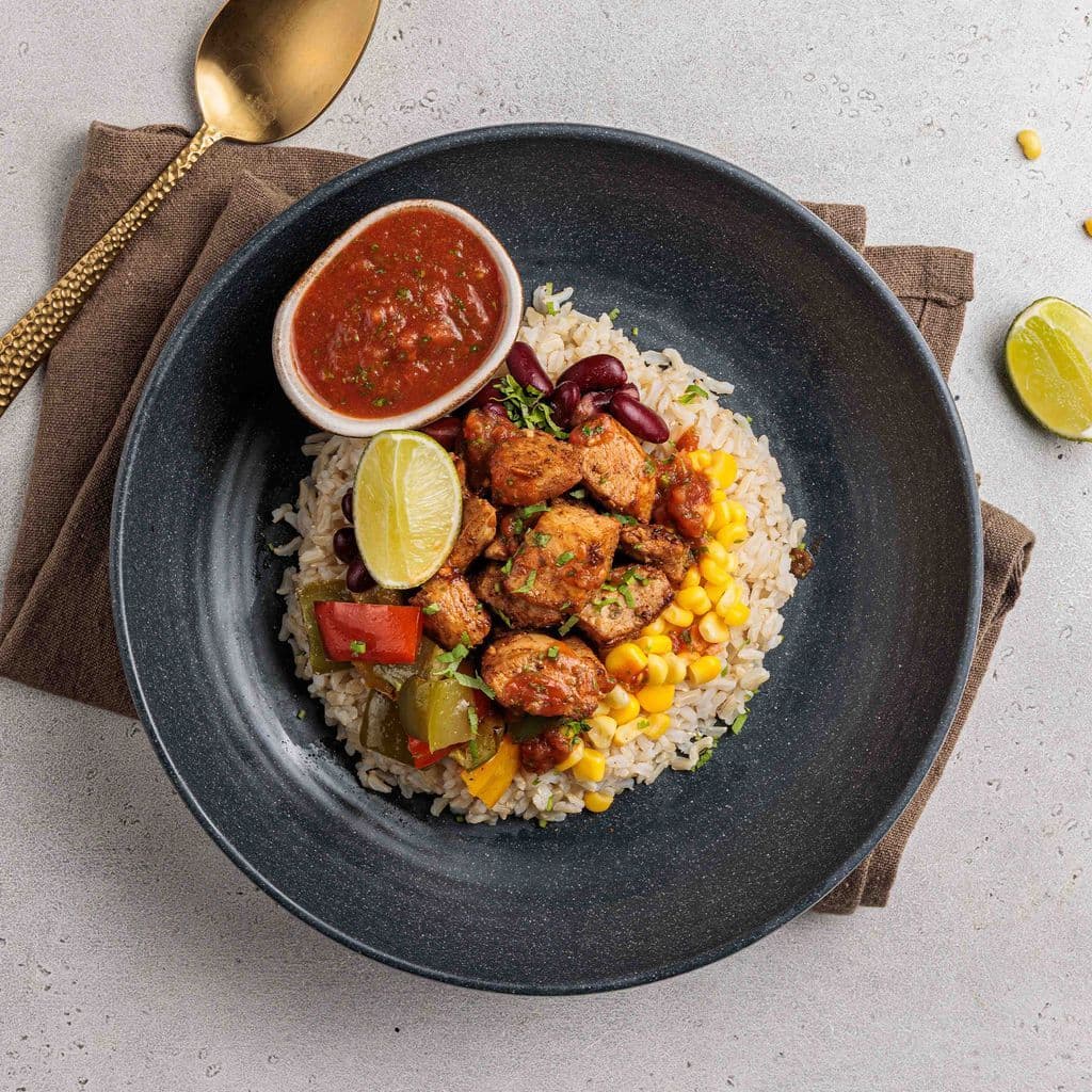 Frozen Peru Chicken and Bellpeppers