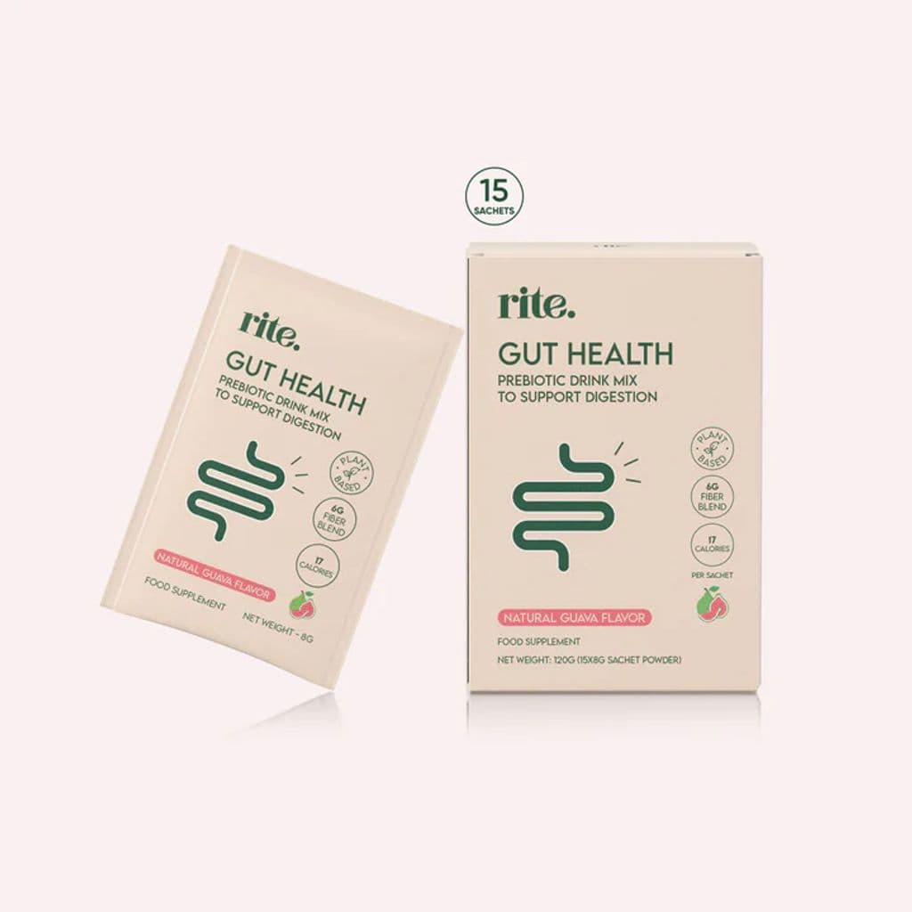 مزيج شراب بريبايوتيك رايت بالجوافة 8غ × 15