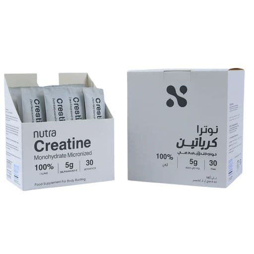 نوترا كرياتين مونوهيدرات 5 جرام 30 عود