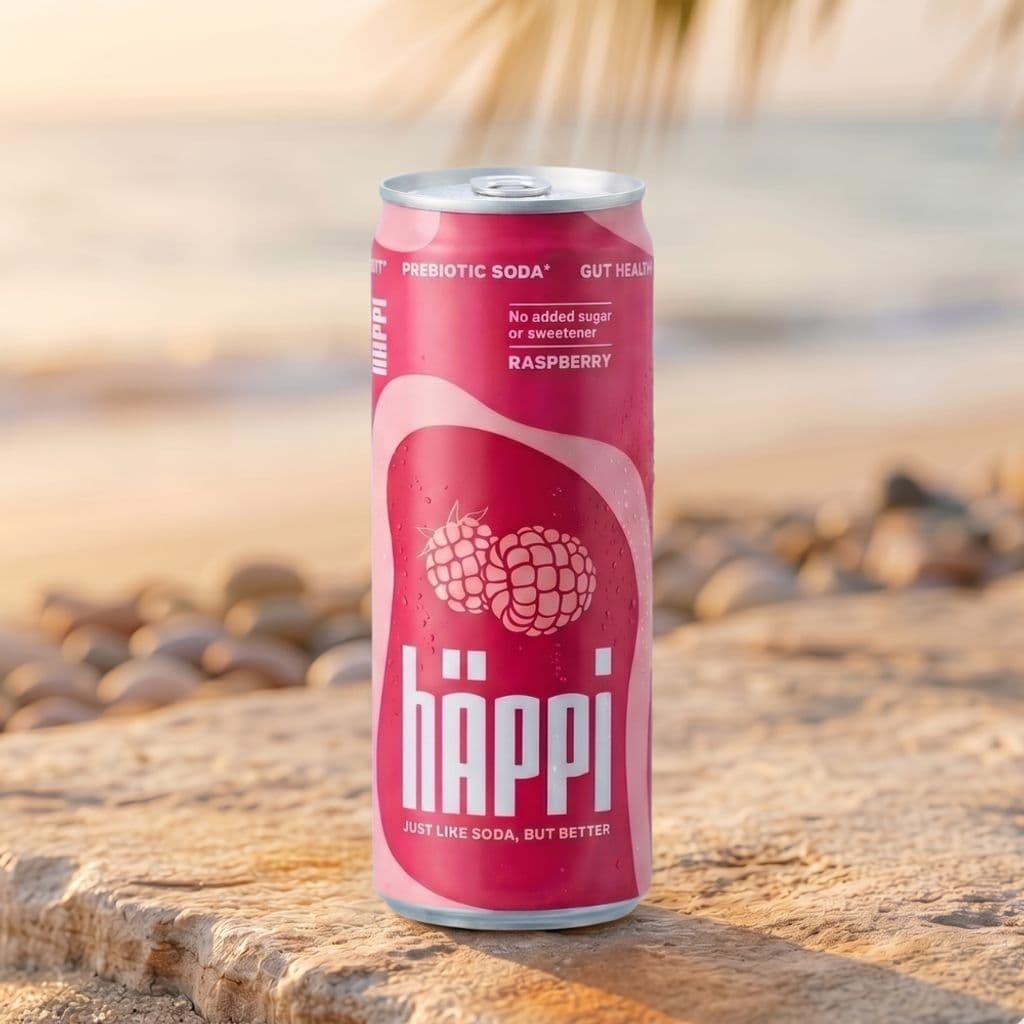 Happi Prebiotic Soda Raspberry 330ml