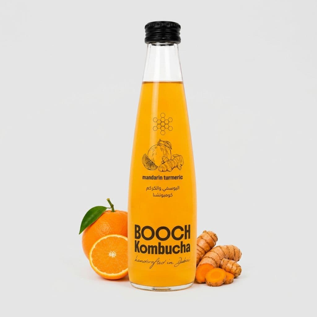 Booch Kombucha Mandarin Turmeric 330ml