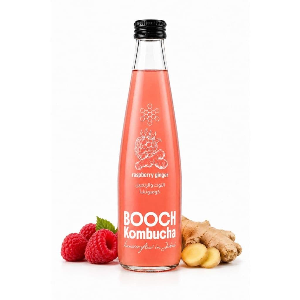 بوچا كومبوشا توت العليق والزنجبيل