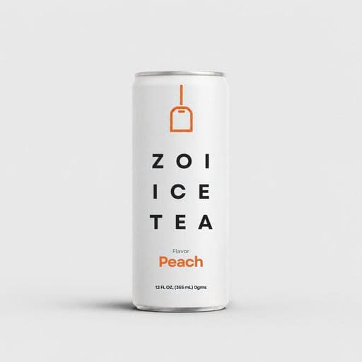 Zoi Ice Tea 320ml Peach