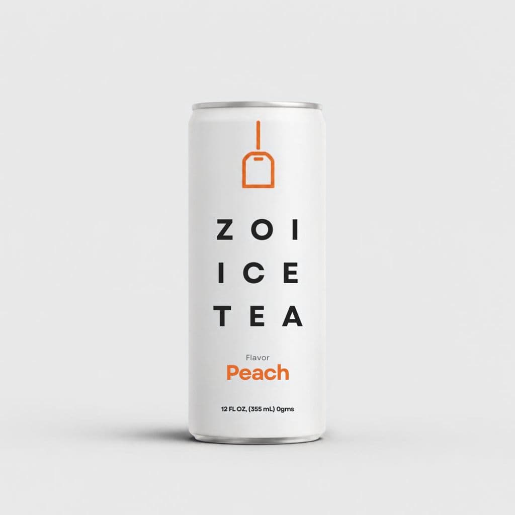 Zoi Ice Tea 320ml  Peach