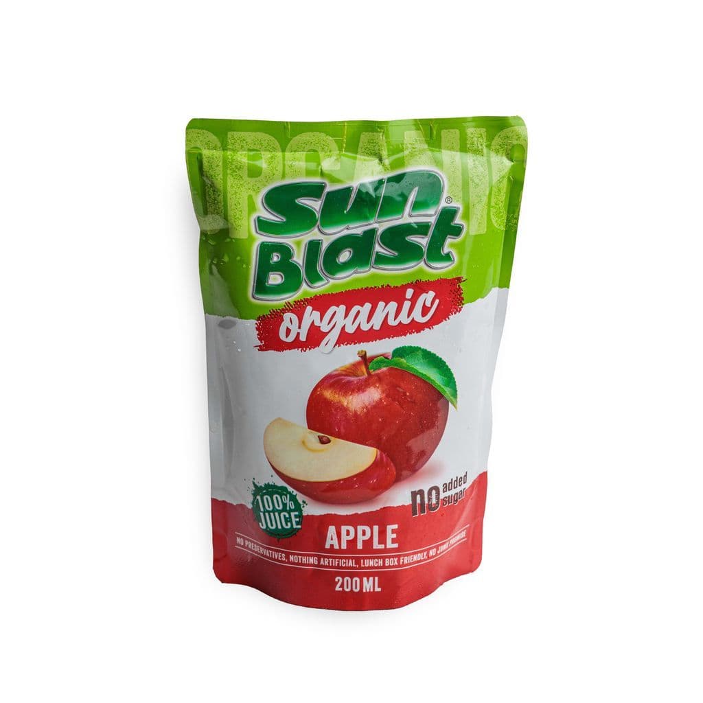 Sun Blast Organic Apple juice
