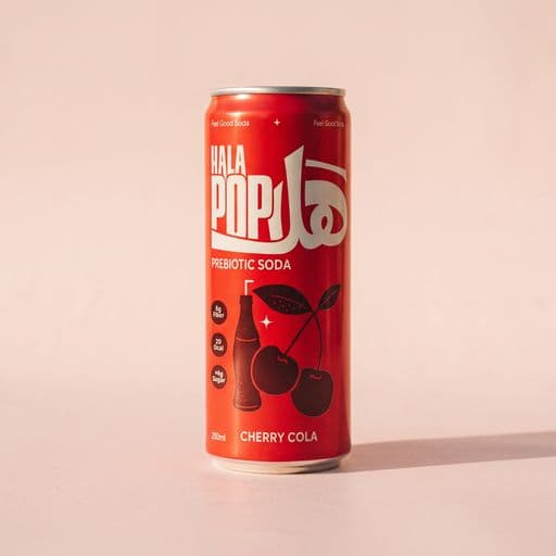 Hala Pop Probiotic Soda Cherry Cola 250ml