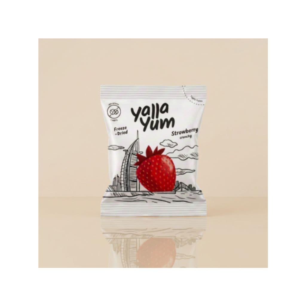 Yalla Yum Freeze Dried Strawberry 8g