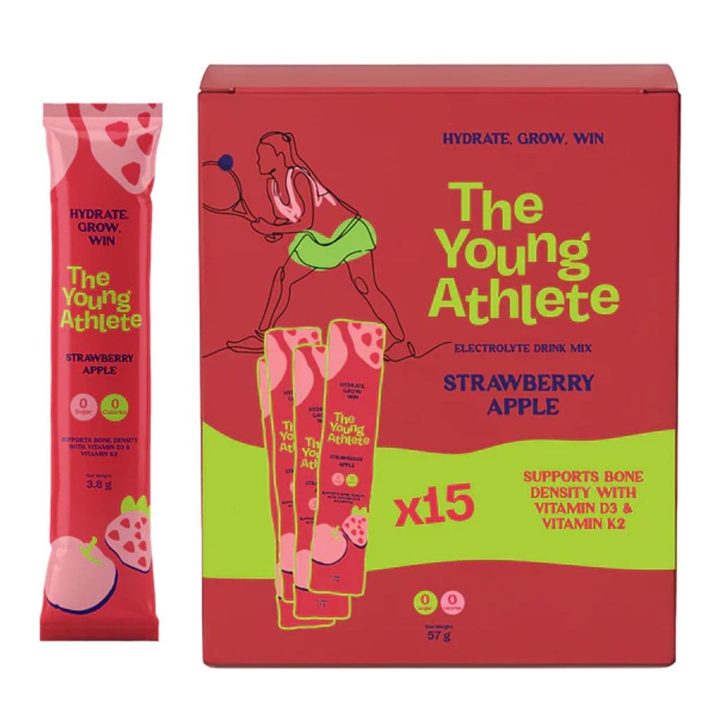 The Young Athlete Electrolyte Apple Strawberry