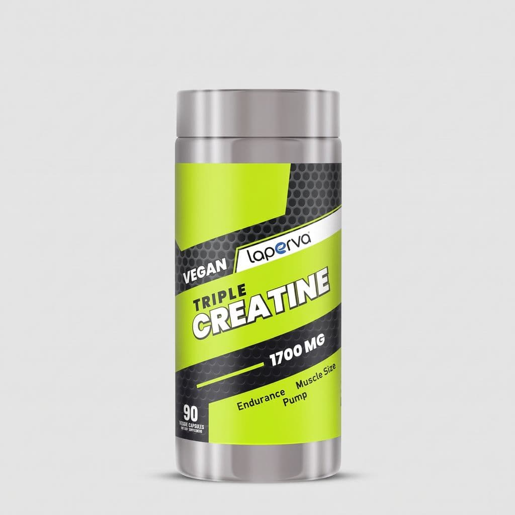 Laperva Vegan Triple Creatine 90 Capsules 1700 mg